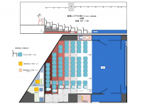 客席レイアウト例65席